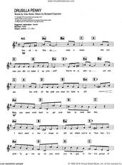 Cover icon of Drusilla Penny sheet music for piano solo (chords, lyrics, melody) by Carpenters, John Bettis and Richard Carpenter, intermediate piano (chords, lyrics, melody)