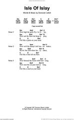 Cover icon of Isle Of Islay sheet music for guitar (chords) by Walter Donovan and Donovan Leitch, intermediate skill level