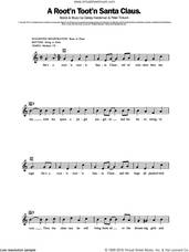 Cover icon of A Rootin' Tootin' Santa Claus sheet music for piano solo (chords, lyrics, melody) by Tennessee Ernie Ford, Oakley Haldeman and Peter Tinturin, intermediate piano (chords, lyrics, melody)
