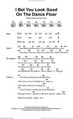 Cover icon of I Bet You Look Good On The Dance Floor sheet music for guitar (chords) by Arctic Monkeys and Alexander Turner, intermediate skill level
