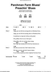 Cover icon of Parchman Farm Blues/Preachin' Blues sheet music for guitar (chords) by Jeff Buckley, Bukka White and Robert Johnson, intermediate skill level