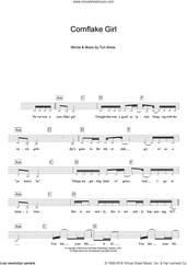 Cover icon of Cornflake Girl sheet music for voice and other instruments (fake book) by Tori Amos, intermediate skill level