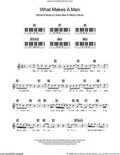 Cover icon of What Makes A Man sheet music for piano solo (chords, lyrics, melody) by Westlife, Steve Mac and Wayne Hector, intermediate piano (chords, lyrics, melody)