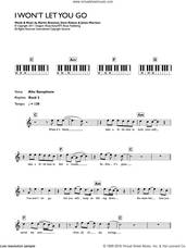 Cover icon of I Won't Let You Go sheet music for piano solo (chords, lyrics, melody) by James Morrison, Martin Brammer and Steve Robson, intermediate piano (chords, lyrics, melody)