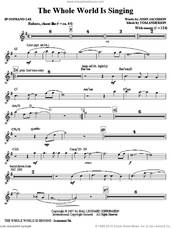 Cover icon of The Whole World Is Singing (complete set of parts) sheet music for orchestra/band by John Jacobson and Tom Anderson, intermediate skill level