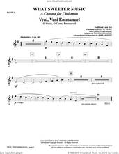 Cover icon of What Sweeter Music (A Cantata For Christmas) sheet music for orchestra/band (flute  1) by John Leavitt and Robert Herrick, intermediate skill level