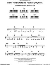Cover icon of Home Ain't Where His Heart Is (Anymore) sheet music for piano solo (chords, lyrics, melody) by Shania Twain and Robert John Lange, intermediate piano (chords, lyrics, melody)