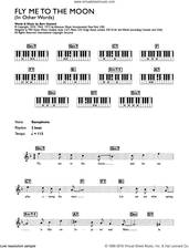 Cover icon of Fly Me To The Moon (In Other Words) sheet music for piano solo (chords, lyrics, melody) by Julie London and Bart Howard, wedding score, intermediate piano (chords, lyrics, melody)