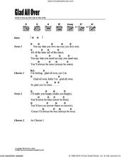 Cover icon of Glad All Over sheet music for guitar (chords) by The Dave Clark Five, Dave Clark and Michael W. Smith, intermediate skill level