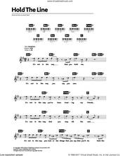 Cover icon of Hold The Line sheet music for piano solo (chords, lyrics, melody) by Toto and David Paich, intermediate piano (chords, lyrics, melody)