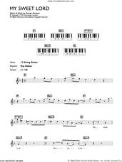 Cover icon of My Sweet Lord sheet music for piano solo (chords, lyrics, melody) by George Harrison, intermediate piano (chords, lyrics, melody)