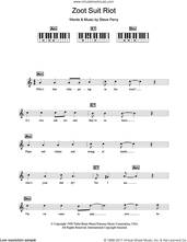 Cover icon of Zoot Suit Riot sheet music for piano solo (chords, lyrics, melody) by Cherry Poppin' Daddies and Steve Perry, intermediate piano (chords, lyrics, melody)