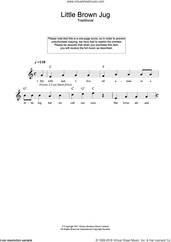 Cover icon of Little Brown Jug sheet music for voice and other instruments (fake book), intermediate skill level
