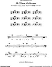 Cover icon of Up Where We Belong (from An Officer And A Gentleman) sheet music for piano solo (chords, lyrics, melody) by Joe Cocker, Jennifer Warnes, Buffy Sainte-Marie, Jack Nitzsche and Will Jennings, intermediate piano (chords, lyrics, melody)