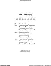 Cover icon of Take This Longing sheet music for guitar (chords) by Leonard Cohen, intermediate skill level