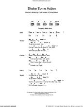 Cover icon of Shake Some Action sheet music for guitar (chords) by The Flamin' Groovies, Chris Wilson and Cyril Jordan, intermediate skill level