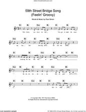 Cover icon of The 59th Street Bridge Song (Feelin' Groovy) sheet music for piano solo (chords, lyrics, melody) by Simon & Garfunkel and Paul Simon, intermediate piano (chords, lyrics, melody)