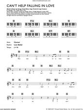 Cover icon of Can't Help Falling In Love sheet music for piano solo (chords, lyrics, melody) by Elvis Presley, George David Weiss, Hugo Peretti and Luigi Creatore, wedding score, intermediate piano (chords, lyrics, melody)
