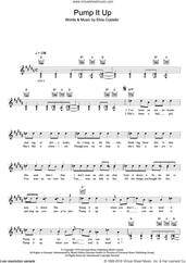 Cover icon of Pump It Up sheet music for voice and other instruments (fake book) by Elvis Costello, intermediate skill level