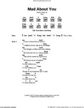 Cover icon of Mad About You sheet music for guitar (chords) by Sting, intermediate skill level