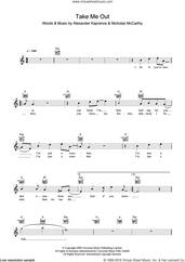 Cover icon of Take Me Out sheet music for voice and other instruments (fake book) by Franz Ferdinand, Alex Kapranos and Nicholas McCarthy, intermediate skill level