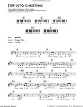 Cover icon of Step Into Christmas sheet music for piano solo (chords, lyrics, melody) by Elton John and Bernie Taupin, intermediate piano (chords, lyrics, melody)