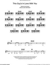 Cover icon of This Guy's In Love With You sheet music for piano solo (chords, lyrics, melody) by Bacharach & David, Burt Bacharach and Hal David, intermediate piano (chords, lyrics, melody)