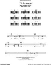 Cover icon of 'Til Tomorrow (from Fiorello!) sheet music for piano solo (chords, lyrics, melody) by Jerry Bock and Sheldon Harnick, intermediate piano (chords, lyrics, melody)