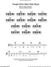 Cover icon of Tonight (from West Side Story) sheet music for piano solo (chords, lyrics, melody) by Leonard Bernstein, Westlife and Stephen Sondheim, intermediate piano (chords, lyrics, melody)