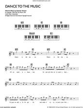 Cover icon of Dance To The Music sheet music for piano solo (chords, lyrics, melody) by Sly & The Family Stone and Sylvester Stewart, intermediate piano (chords, lyrics, melody)
