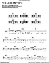 Cover icon of The Loco-Motion sheet music for piano solo (chords, lyrics, melody) by Kylie Minogue, Carole King and Gerry Goffin, intermediate piano (chords, lyrics, melody)