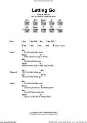 Cover icon of Letting Go sheet music for guitar (chords) by Wings, Linda McCartney and Paul McCartney, intermediate skill level