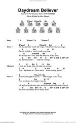 Daydream Believer sheet music download