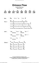 Cover icon of Orinoco Flow sheet music for guitar (chords) by Enya and Roma Ryan, intermediate skill level