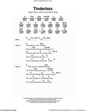 Cover icon of Tinderbox sheet music for guitar (chords) by Elton John and Bernie Taupin, intermediate skill level