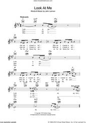 Cover icon of Look At Me sheet music for voice and other instruments (fake book) by John Lennon, intermediate skill level