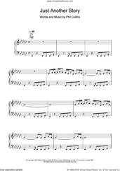 Cover icon of Just Another Story sheet music for violin solo by Phil Collins, intermediate skill level
