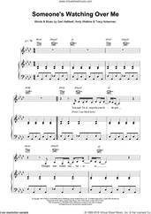 Cover icon of Someone's Watching Over Me sheet music for violin solo by Geri Halliwell, intermediate skill level
