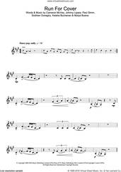 Cover icon of Run For Cover sheet music for clarinet solo by Sugababes, Cameron McVey, Johnny Lipsey, Keisha Buchanan, Mutya Buena, Paul Simm and Siobhan Donaghy, intermediate skill level