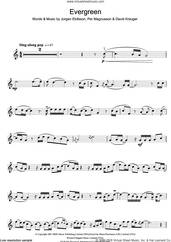 Cover icon of Evergreen sheet music for violin solo by Will Young, Westlife, David Kreuger, Jorgen Elofsson and Per Magnusson, intermediate skill level