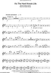 Cover icon of It's The Hard-Knock Life (from Annie) sheet music for tenor saxophone solo by Charles Strouse and Martin Charnin, intermediate skill level