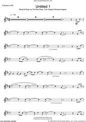 Cover icon of Untitled 1 sheet music for clarinet solo by Tim Rice-Oxley, Richard Hughes and Tom Chaplin, intermediate skill level