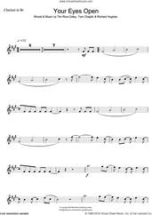 Cover icon of Your Eyes Open sheet music for clarinet solo by Tim Rice-Oxley, Richard Hughes and Tom Chaplin, intermediate skill level