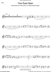 Cover icon of Your Eyes Open sheet music for flute solo by Tim Rice-Oxley, Richard Hughes and Tom Chaplin, intermediate skill level