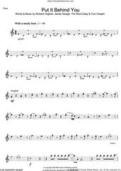 Cover icon of Put It Behind You sheet music for flute solo by Tim Rice-Oxley, James Sanger, Richard Hughes and Tom Chaplin, intermediate skill level