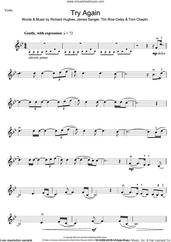 Cover icon of Try Again sheet music for violin solo by Tim Rice-Oxley, James Sanger, Richard Hughes and Tom Chaplin, intermediate skill level