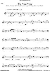 Cover icon of The Frog Prince sheet music for flute solo by Tim Rice-Oxley, James Sanger, Richard Hughes and Tom Chaplin, intermediate skill level