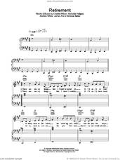 Cover icon of Retirement sheet music for voice, piano or guitar by Kaiser Chiefs, Andrew White, Charlie Wilson, James Rix, Nicholas Baines and Nicholas Hodgson, intermediate skill level