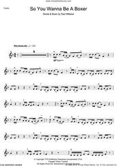 Cover icon of So You Wanna Be A Boxer (from Bugsy Malone) sheet music for violin solo by Paul Williams, intermediate skill level