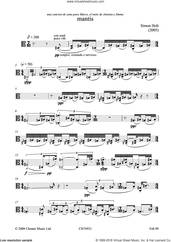 Cover icon of Mantis (for solo viola) sheet music for viola solo by Simon Holt, classical score, intermediate skill level